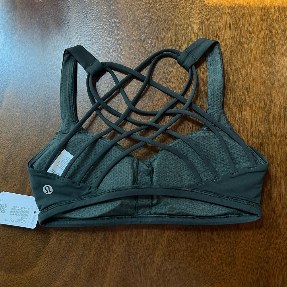 Free to be bra — Wild • size 4 — emerald green 💚